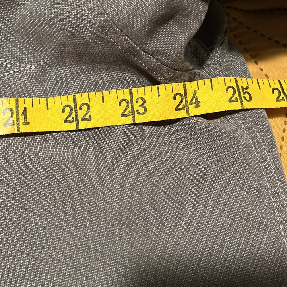 Gray and Cream Embroidered Button-Up Shirt - Picture 9 of 12